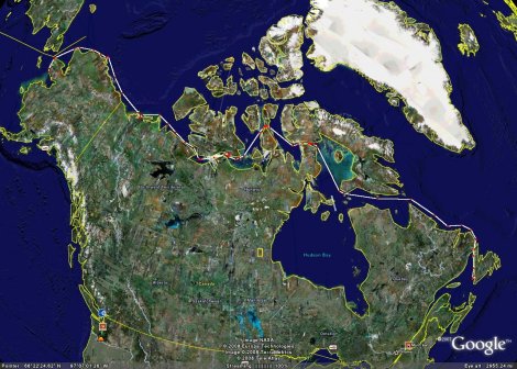 Alternative Route #1 (4720 miles)
