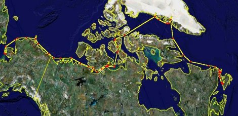 Alternative Route #2 (5411 miles)